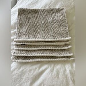 Rachel Roy Woven Cotton Placemat Set (5)~ Daily Use